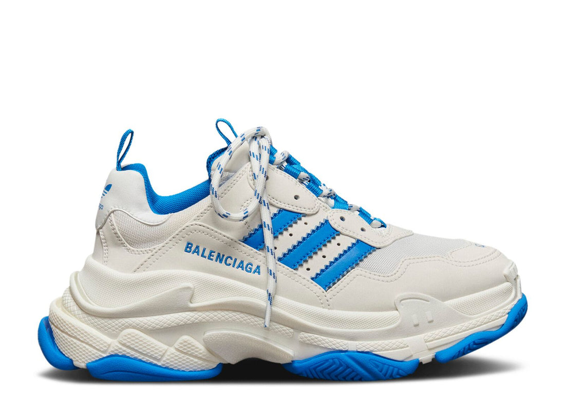 Adidas Balenciaga x Adidas Wmns Triple S Sneaker 'White Blue'