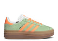 Adidas wmns Gazelle Bold 'Green Spark Screaming Orange'