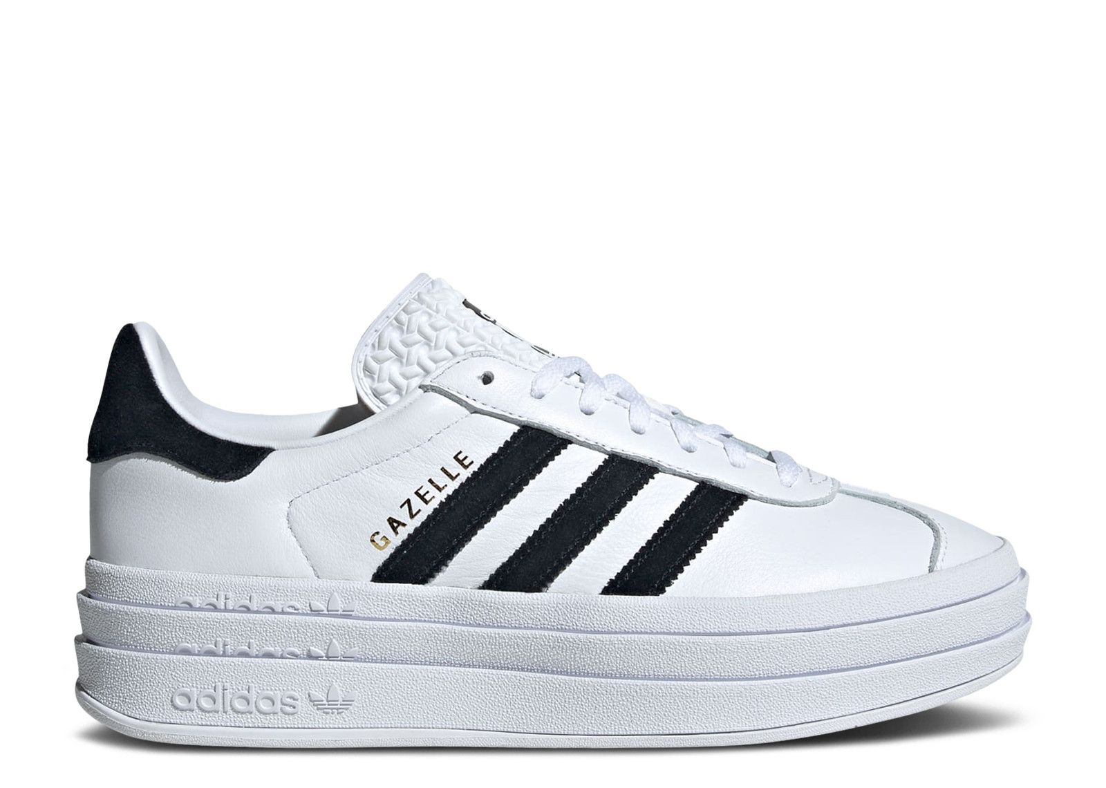 Wmns Gazelle Bold 'White Black'