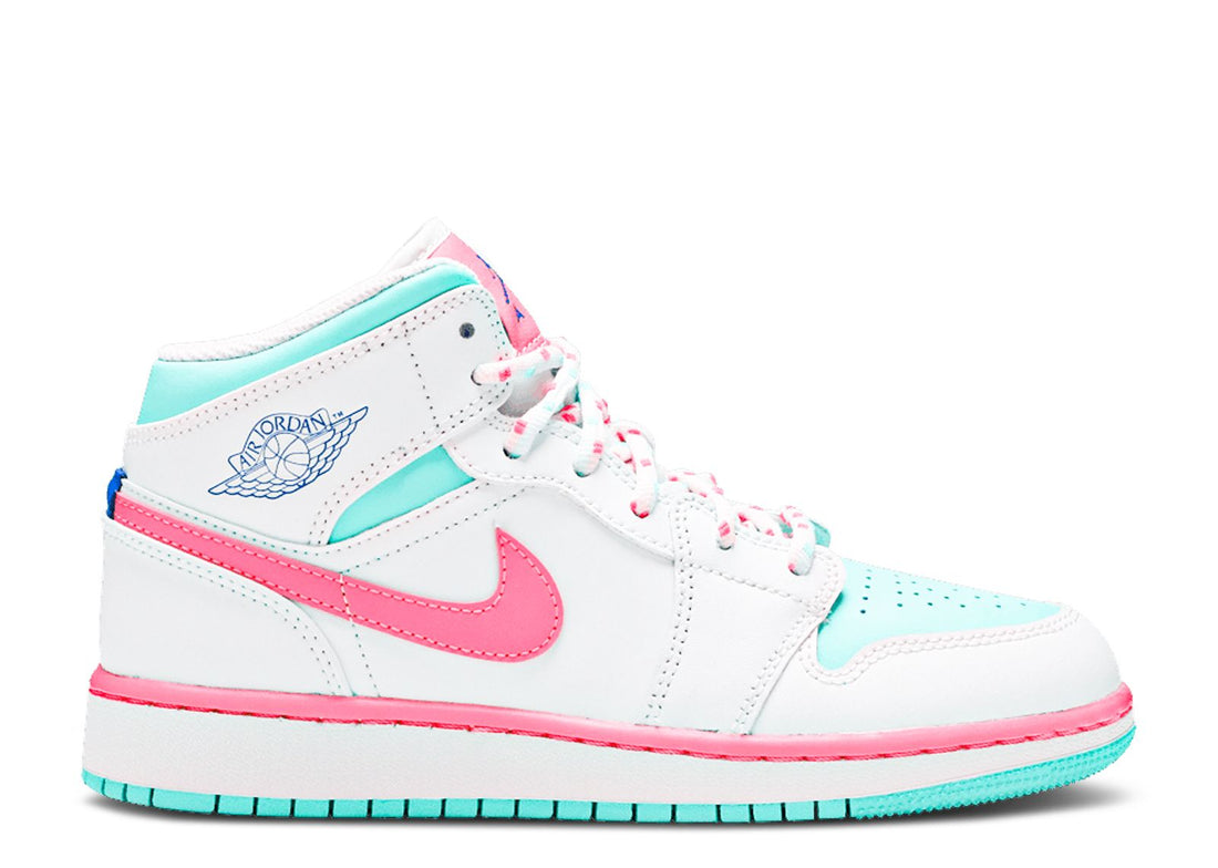 Jordan 1 Mid GS 'Digital Pink'