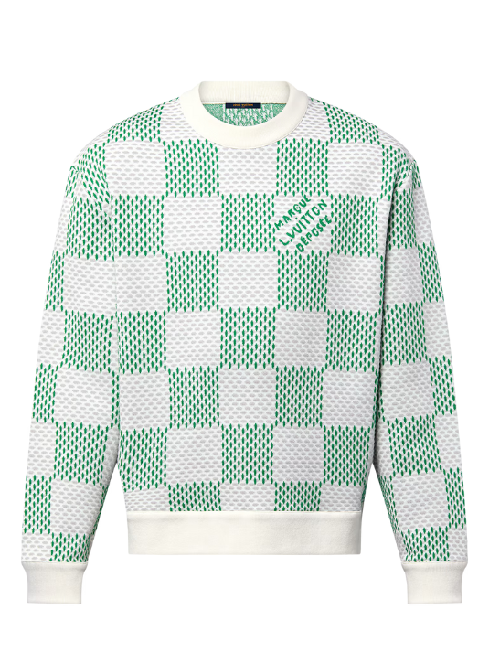 Louis Vuitton Damier Crewneck Sweatshirt