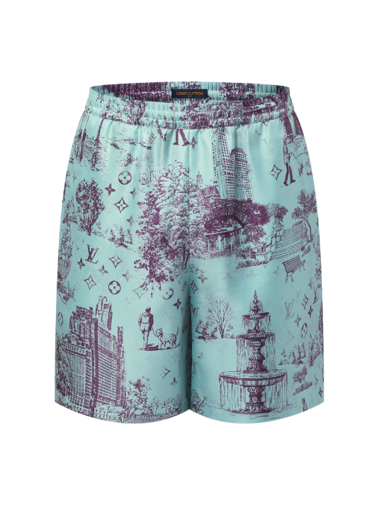 Louis Vuitton Monogram Landscape Shorts