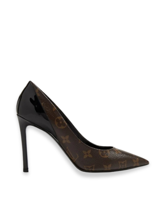Louis Vuitton Monogram Patent Pumps
