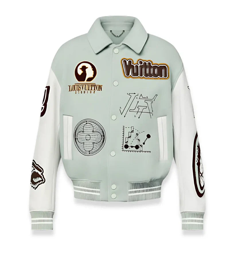 LV Varsity Leather Blouson