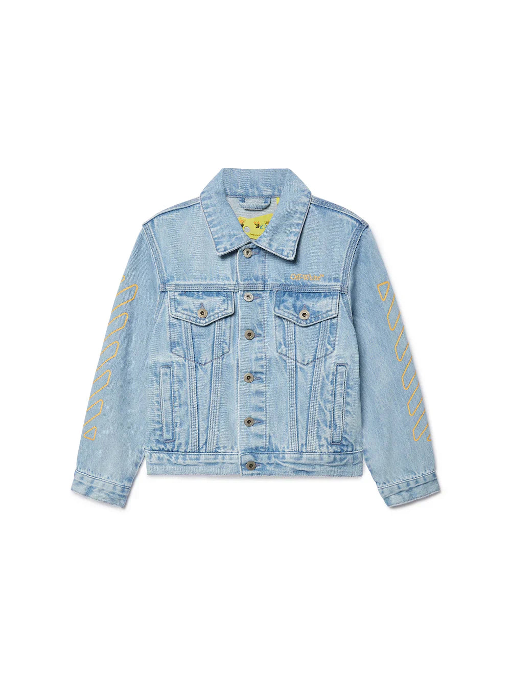 Diagonal Bookish OFF-WHITE™ denim jacket