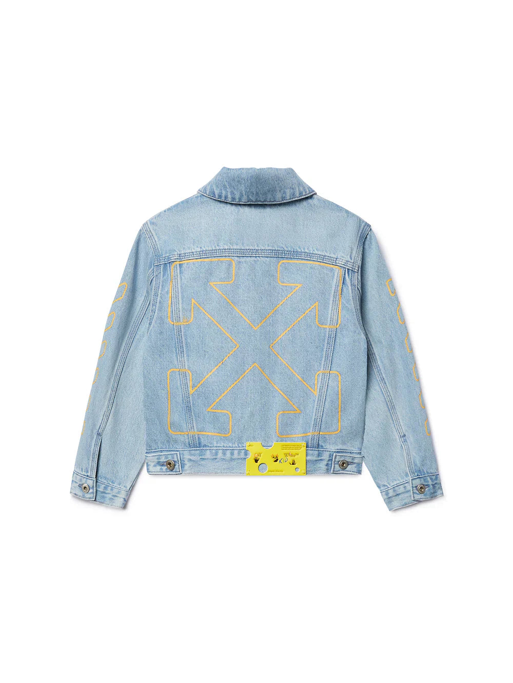 Diagonal Bookish OFF-WHITE™ denim jacket