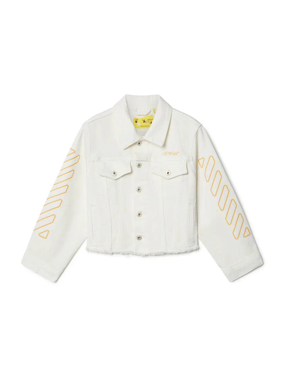 Diagonal bookish OFF-WHITE™ denim jacket